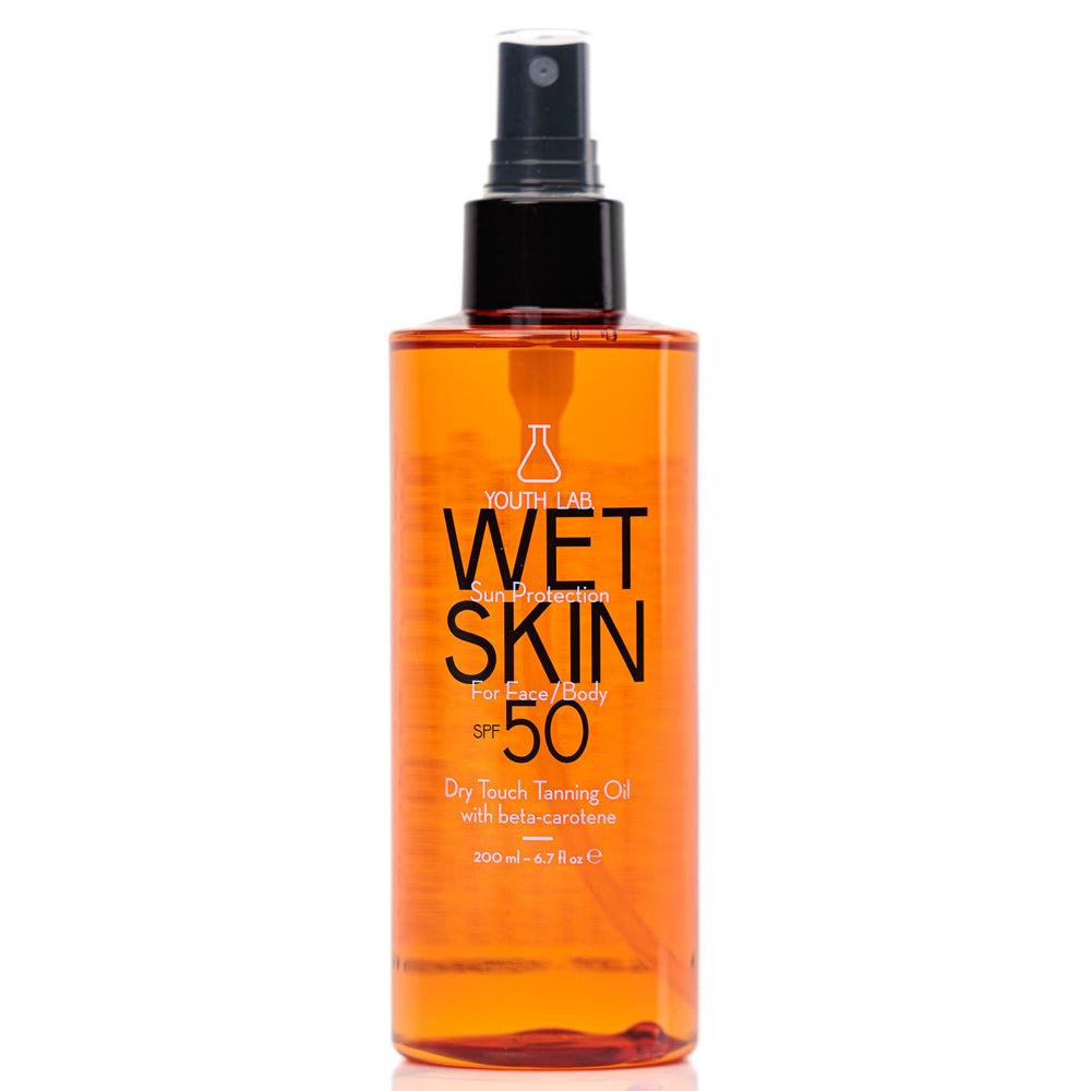 Wet Skin Sun Protection SPF 50 Tan Accelerating Oil